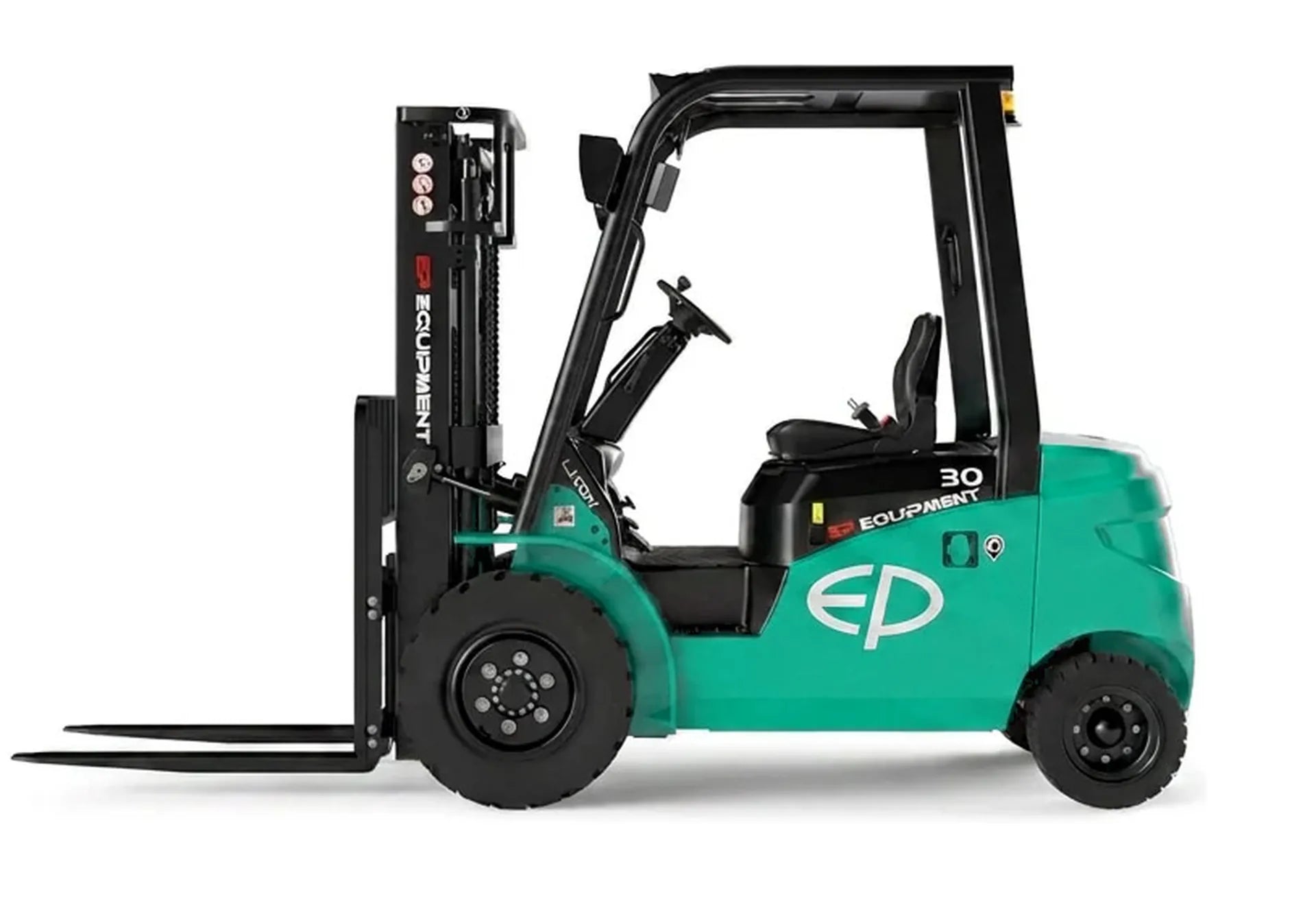 EP EFL253 – 2500 kg – elektrisk gaffeltruck side (1 av 13)