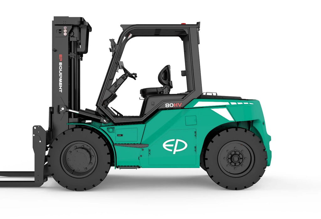 EP EFL803-HV-6 – 8000 kg – elektrisk gaffeltruck side (1 av 4)