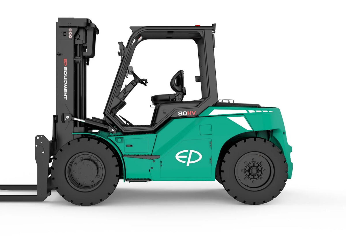 EP EFL803-HV-6 – 8000 kg – elektrisk gaffeltruck side (1 av 4)