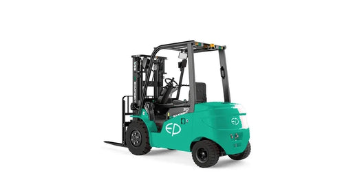 EP EFL253 – 2500 kg – elektrisk gaffeltruck front (2 av 13)