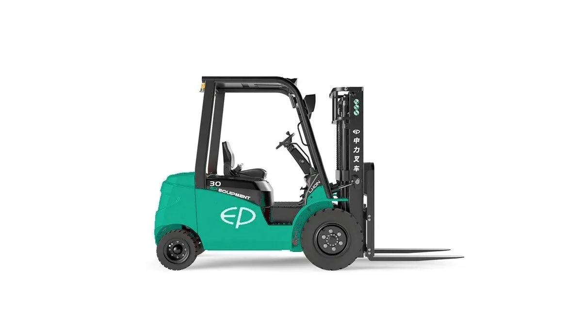 EP EFL253 – 2500 kg – elektrisk gaffeltruck side hoyre (4 av 13)