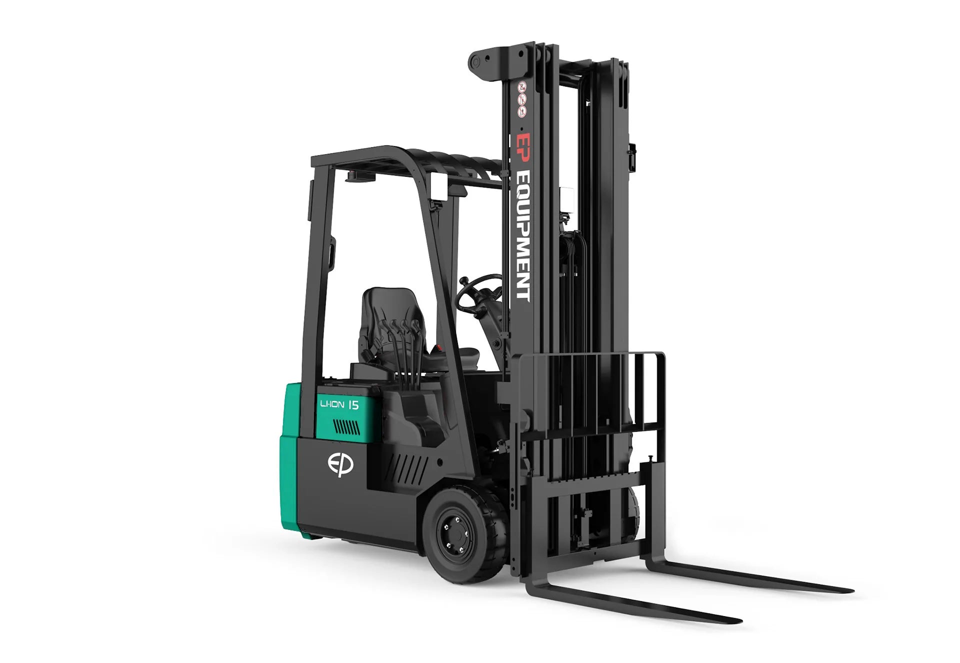 EP TVL151 – 1500 kg – elektrisk gaffeltruck bak (5 av 6)