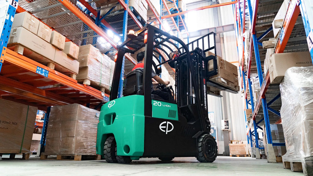 EP TVL201 – 2000 kg – elektrisk gaffeltruck lager 6 (8 av 10)