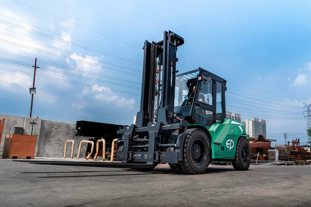 EP EFL1003-HV-6 – 10 000 kg – elektrisk gaffeltruck verft (11 av 11)