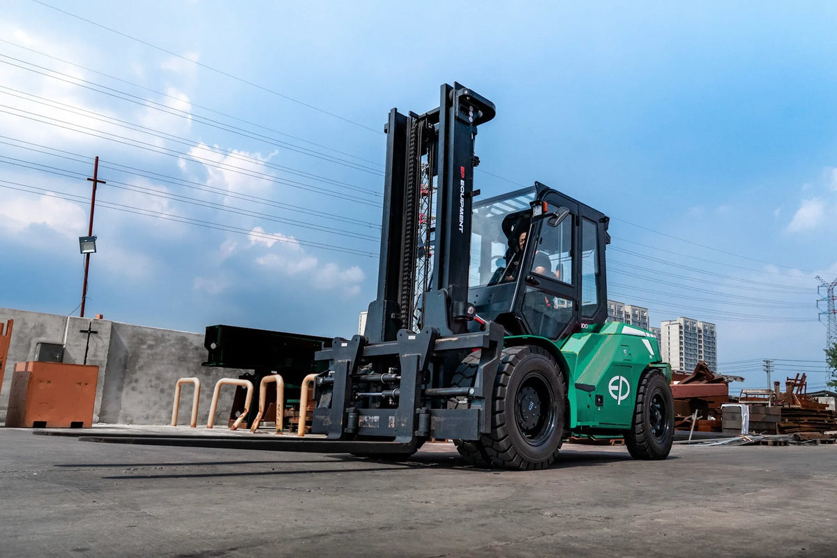 EP EFL1003-HV-6 – 10 000 kg – elektrisk gaffeltruck verft (11 av 11)
